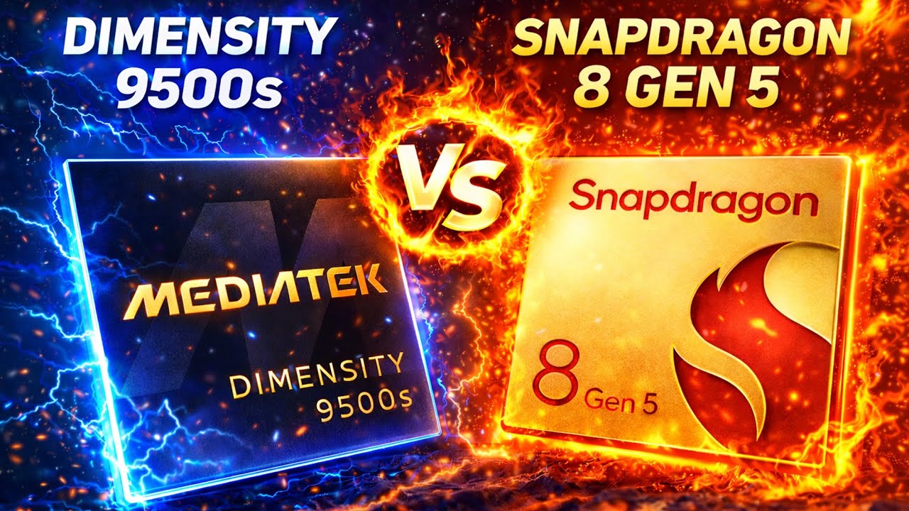 Mediatek Dimensity 9500s vs Snapdragon 8 Gen 5