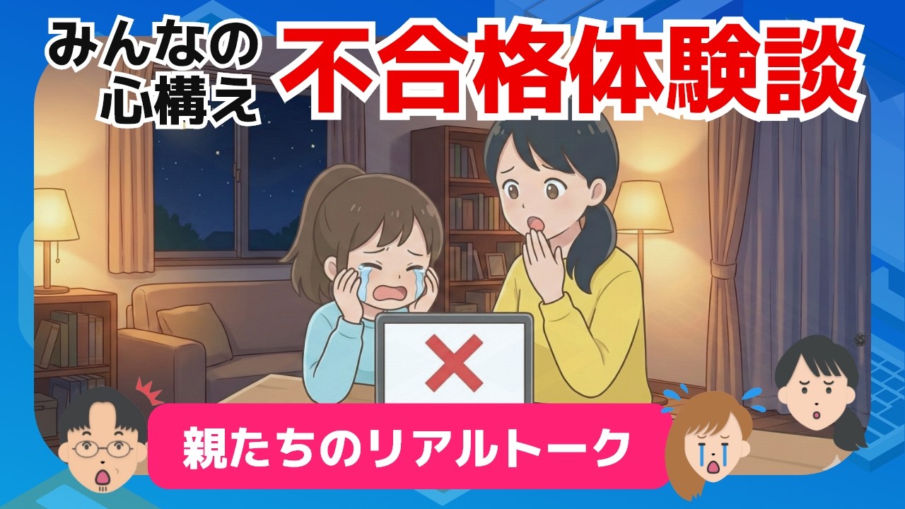 【中学受験】不合格の夜に体験した話｜切り替え方と心構え