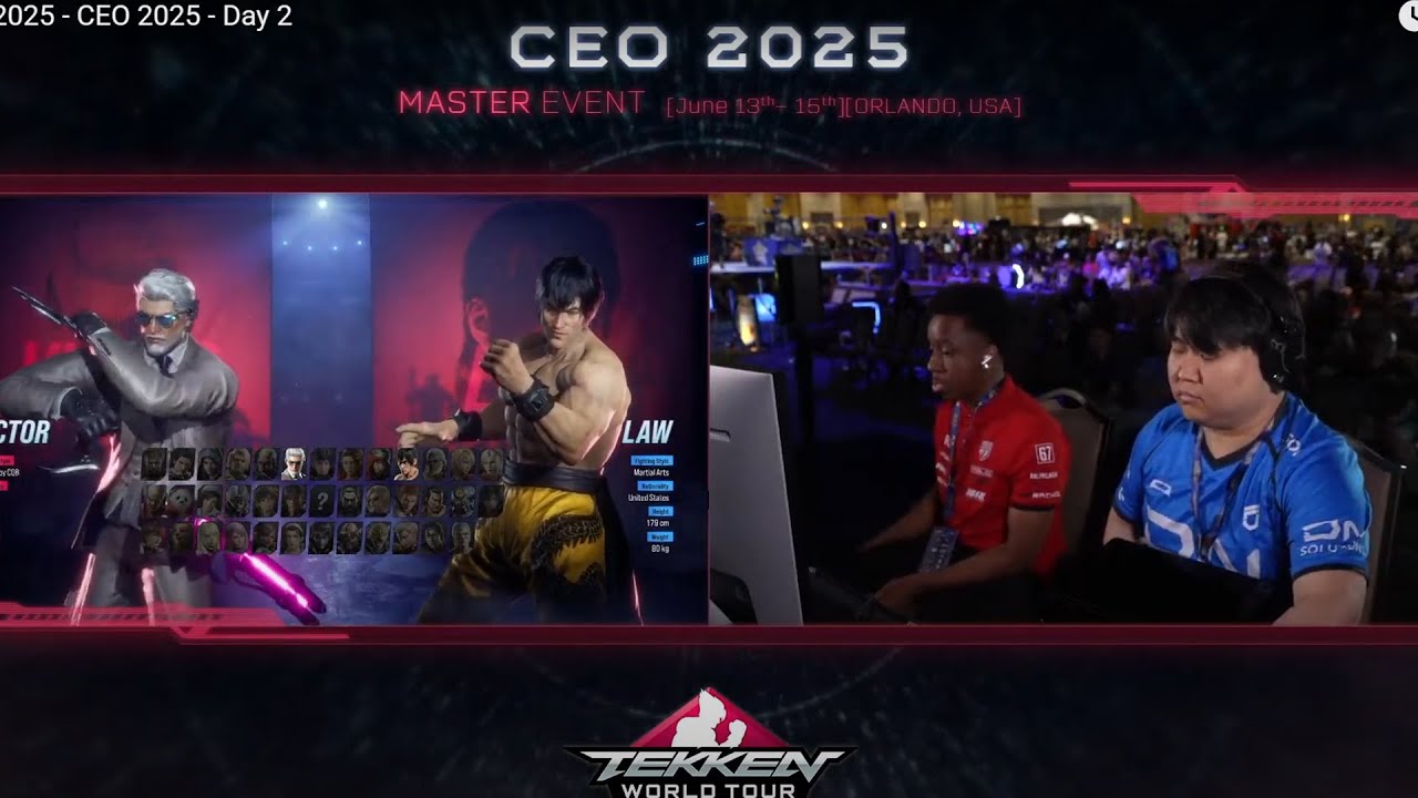 CEO 2025 - NINJAKILLA (Law) vs Meo IL (Victor) - Tekken 8 TWT