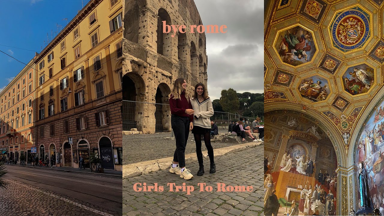 Girls Trip to Rome | last day, lots of food & getting scammed