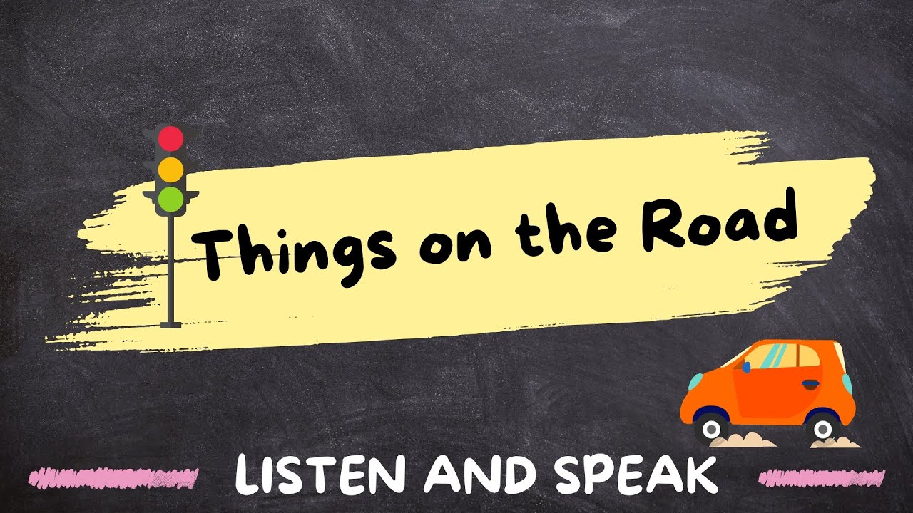 English Vocabulary on the Road | with Pictures & Sentences | Listen & Practice#learnenglish #traffic