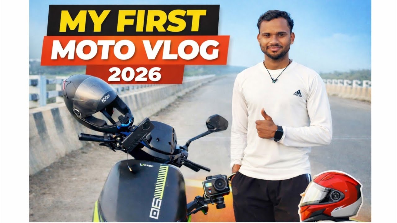 ❣️My First Moto Vlog ☺️ Electric Scooter Ride🛵Salon To Bhandar👌