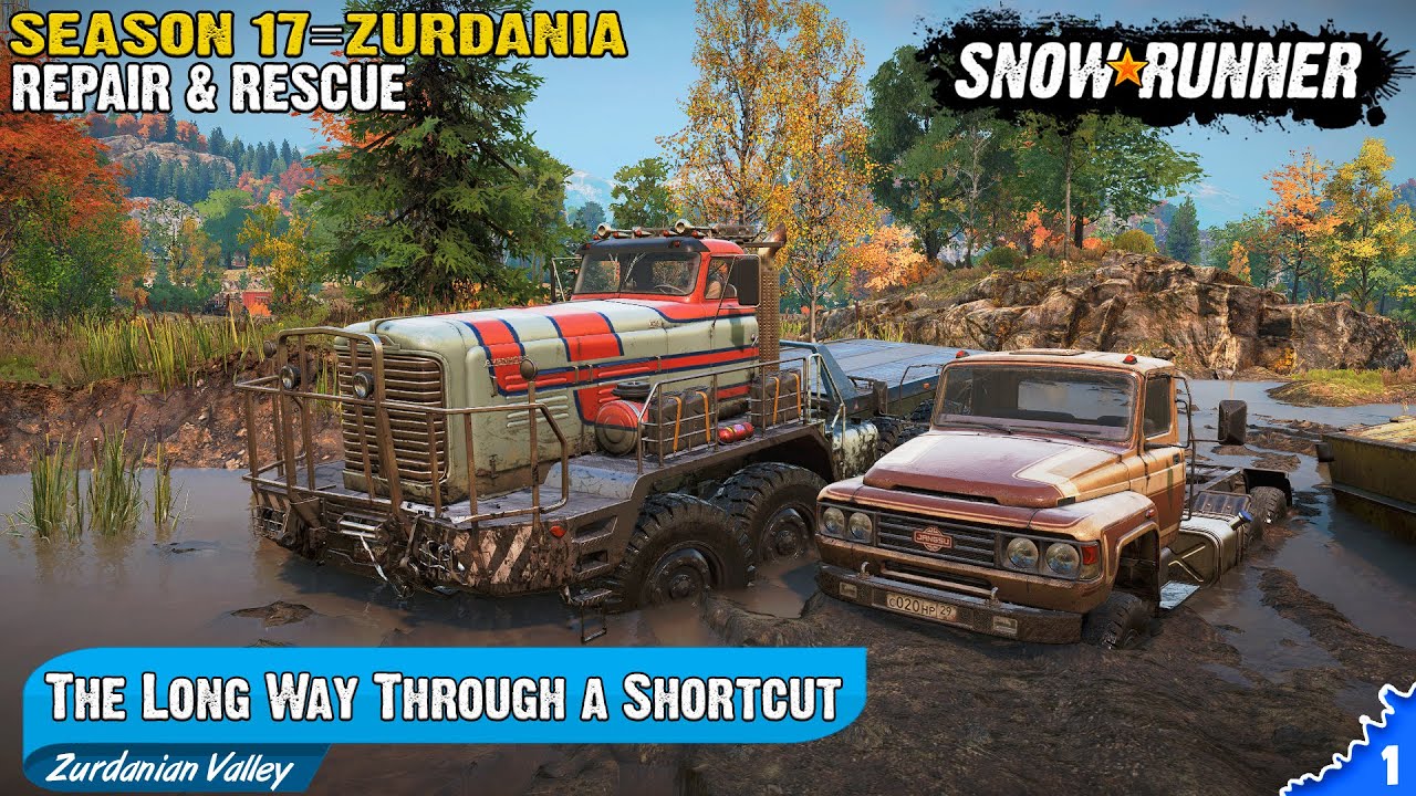 SnowRunner : Sezonul 17 | Zurdanian Valley : The Long Way Through a Shortcut