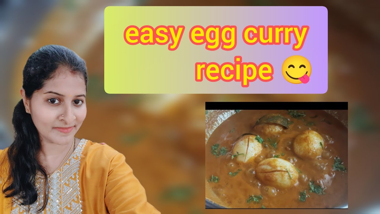 Easy Egg Curry Recipe for Beginners | Ready in 15 Mins /easy South Indian curry 🍛