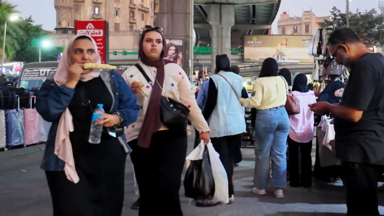 The Noisiest Market in Egypt! Real Street Life | Walking Tour