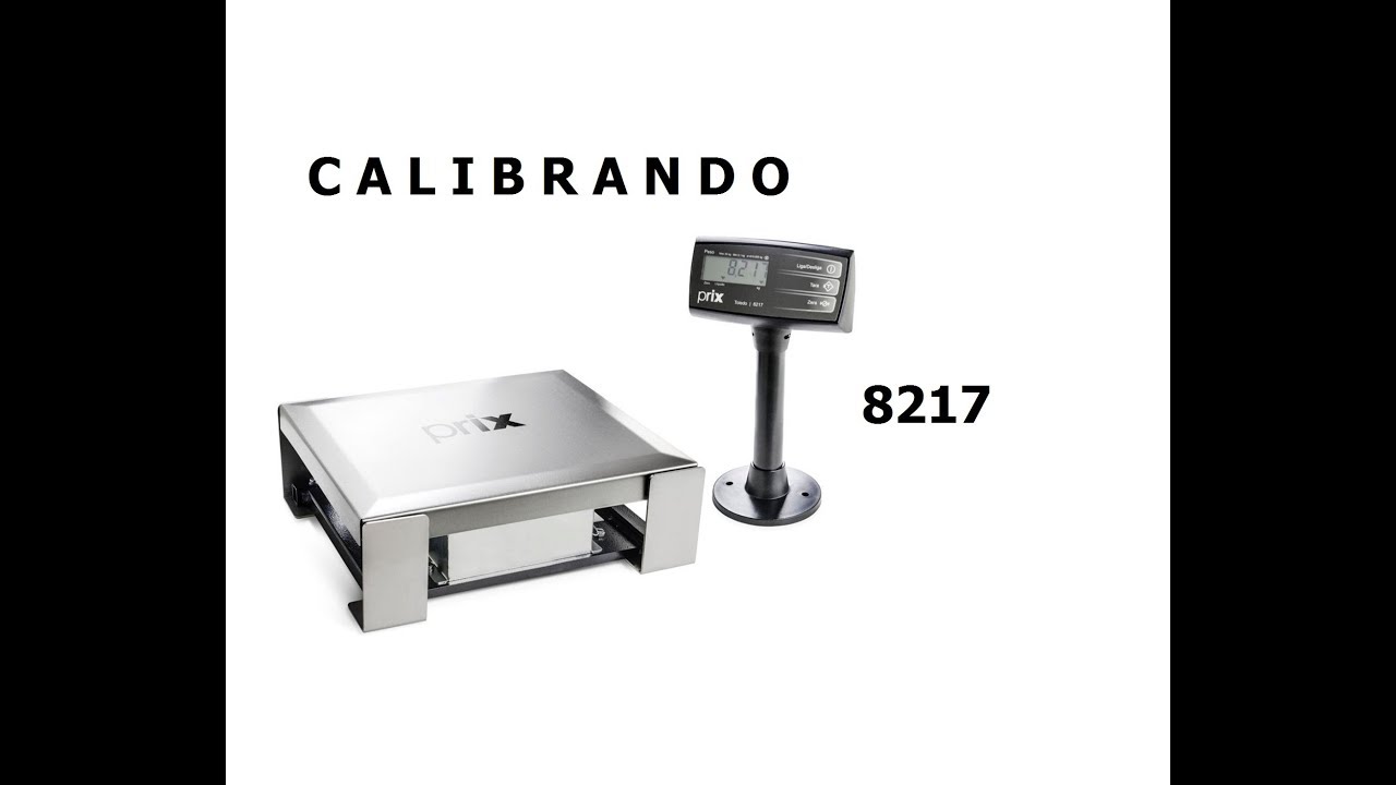 Calibrando Balança Digital Toledo Prix 8217