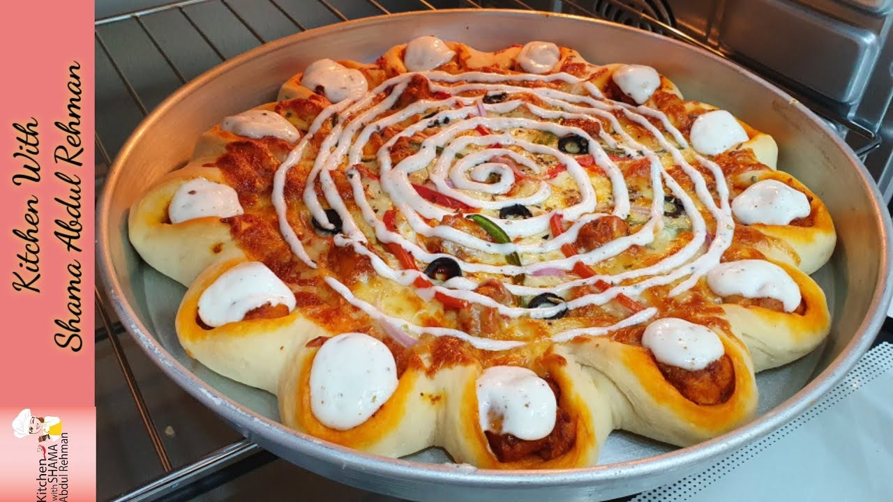 Рецепт пиццы «Корона Краст» 🍕 | С домашним тестом для пиццы, соусом для пиццы и белым соусом для ...