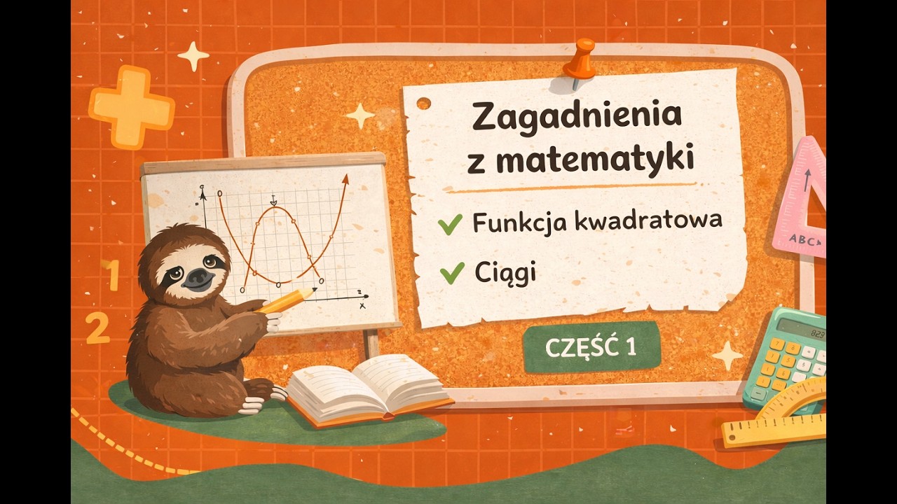 Zadania maturalne Funkcja kwadratowa, ciągi cz. 1