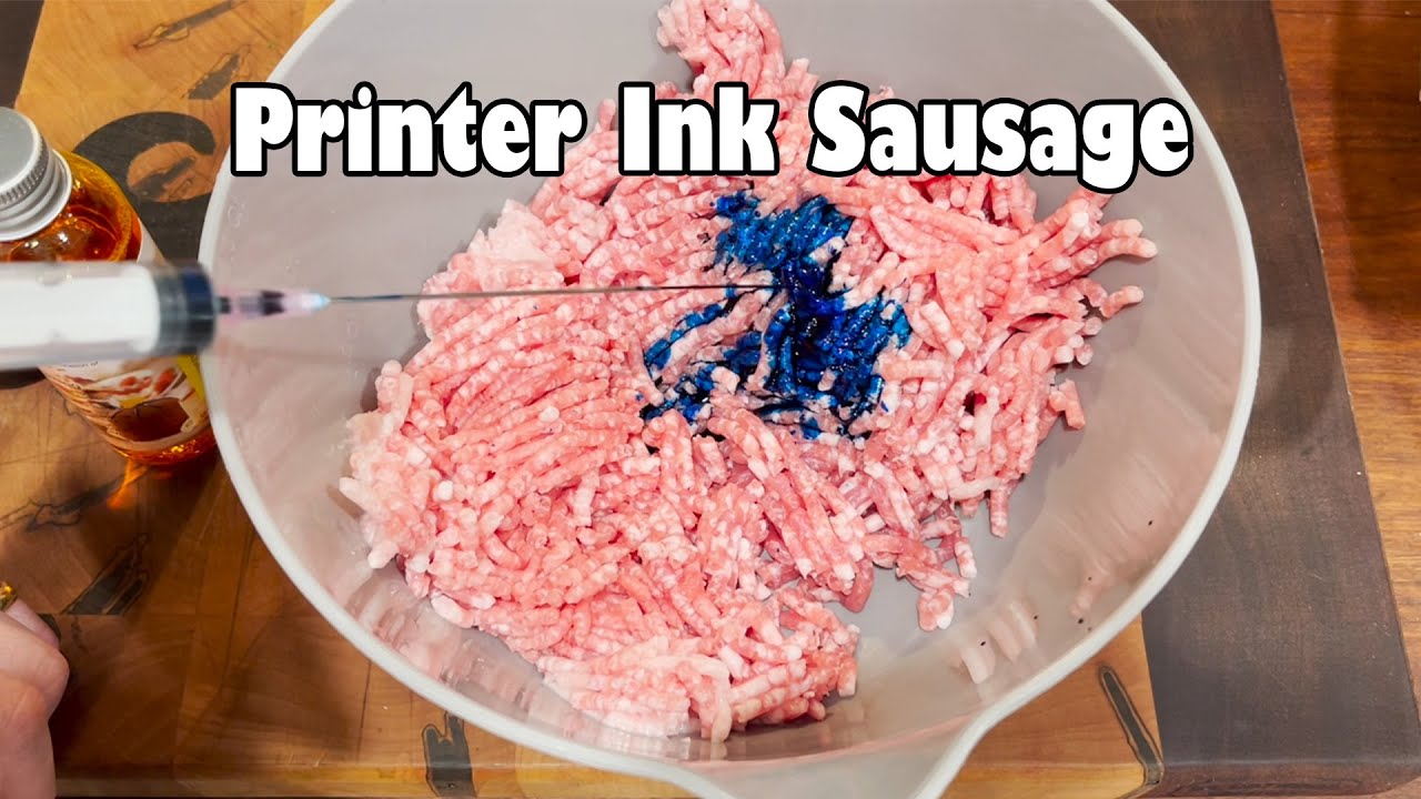 Printer Ink Sausage