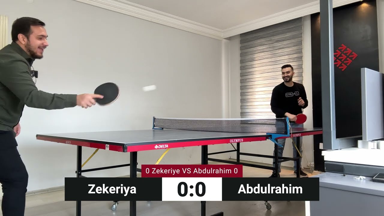 Ping Pong | Abdulrahim VS Zekeriya