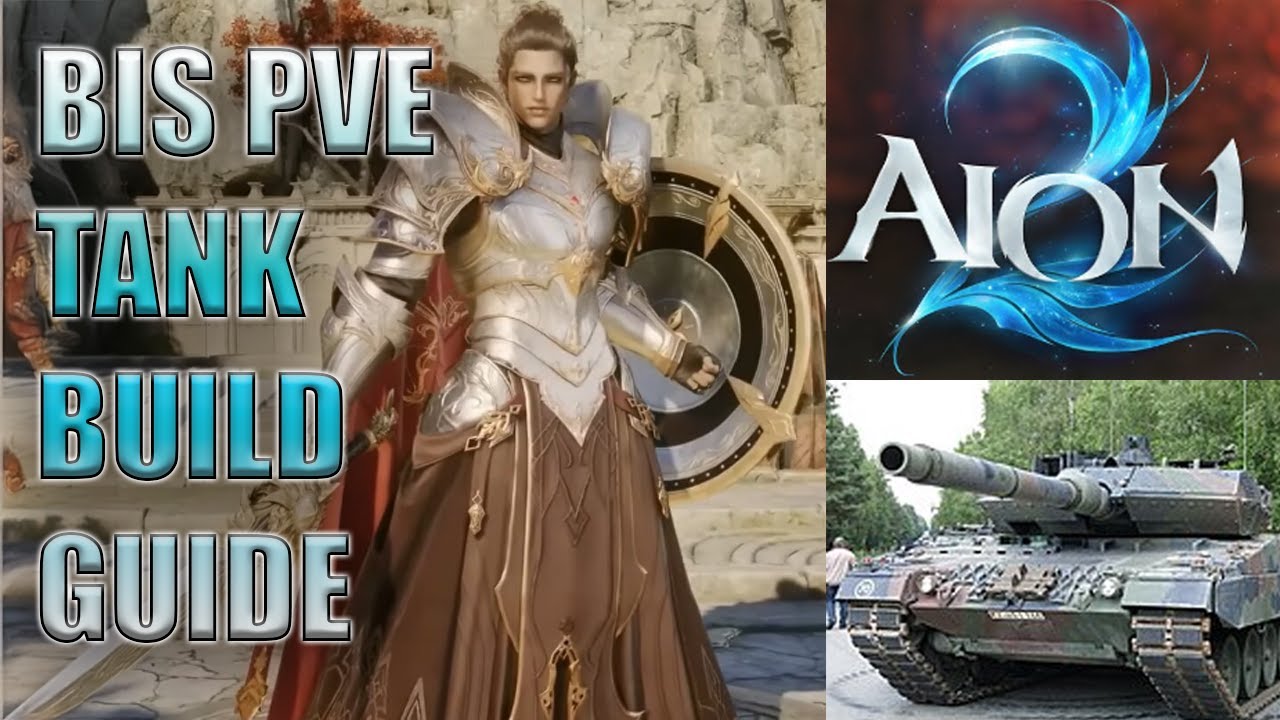 [Aion2] Best Tank PVE Build - Clear Any Dungeon! 🛡️🛡️