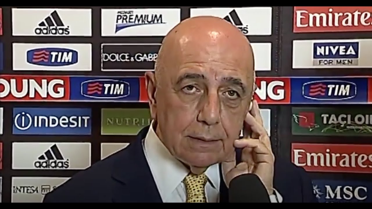 Galliani: 'Fine di un epoca'