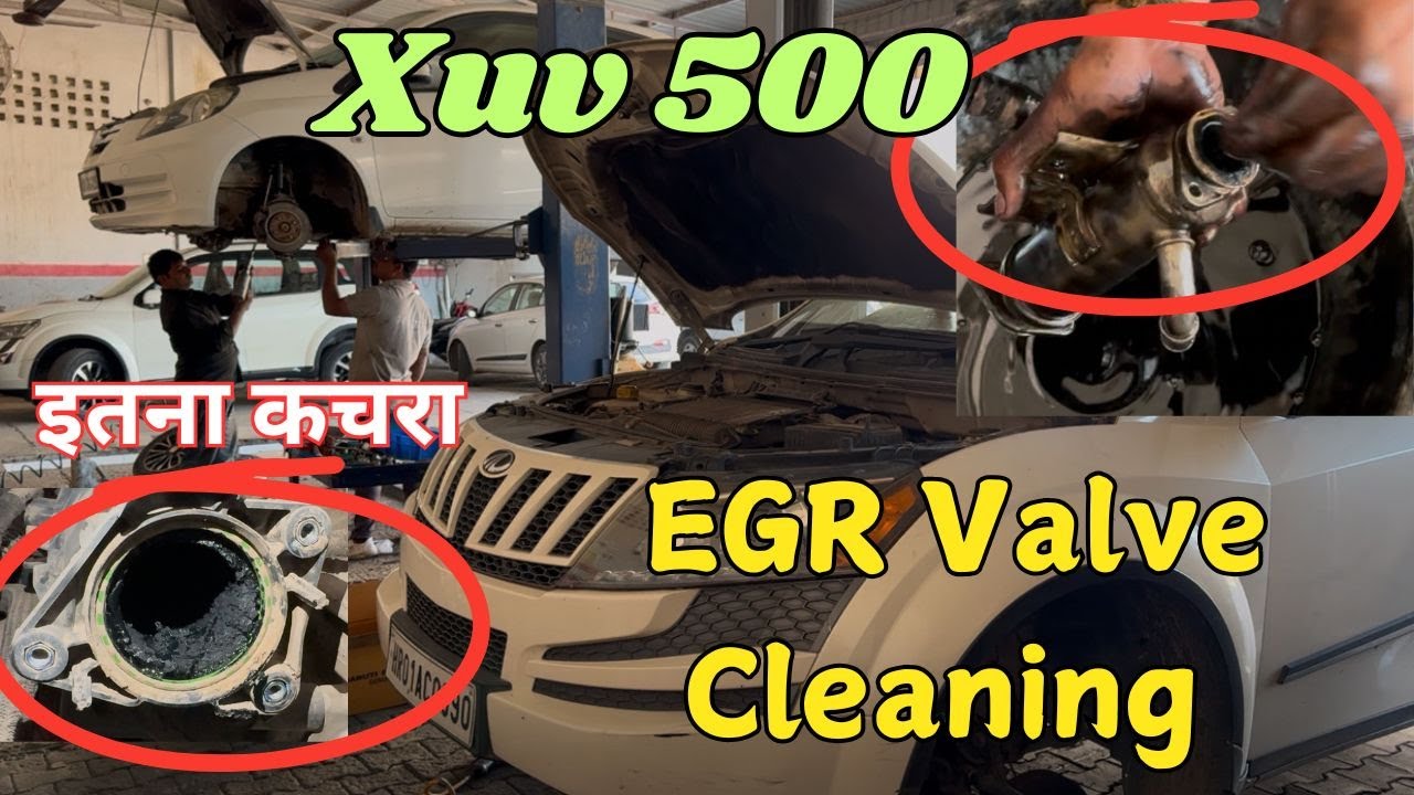 Mahindra XUV 500 EGR Cleaning