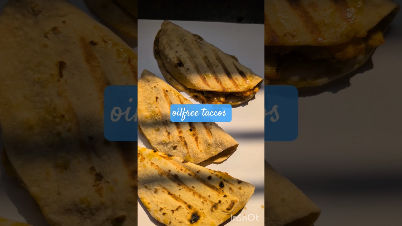 oil free taccos #asmr #asmrfood #cooking 🍽️