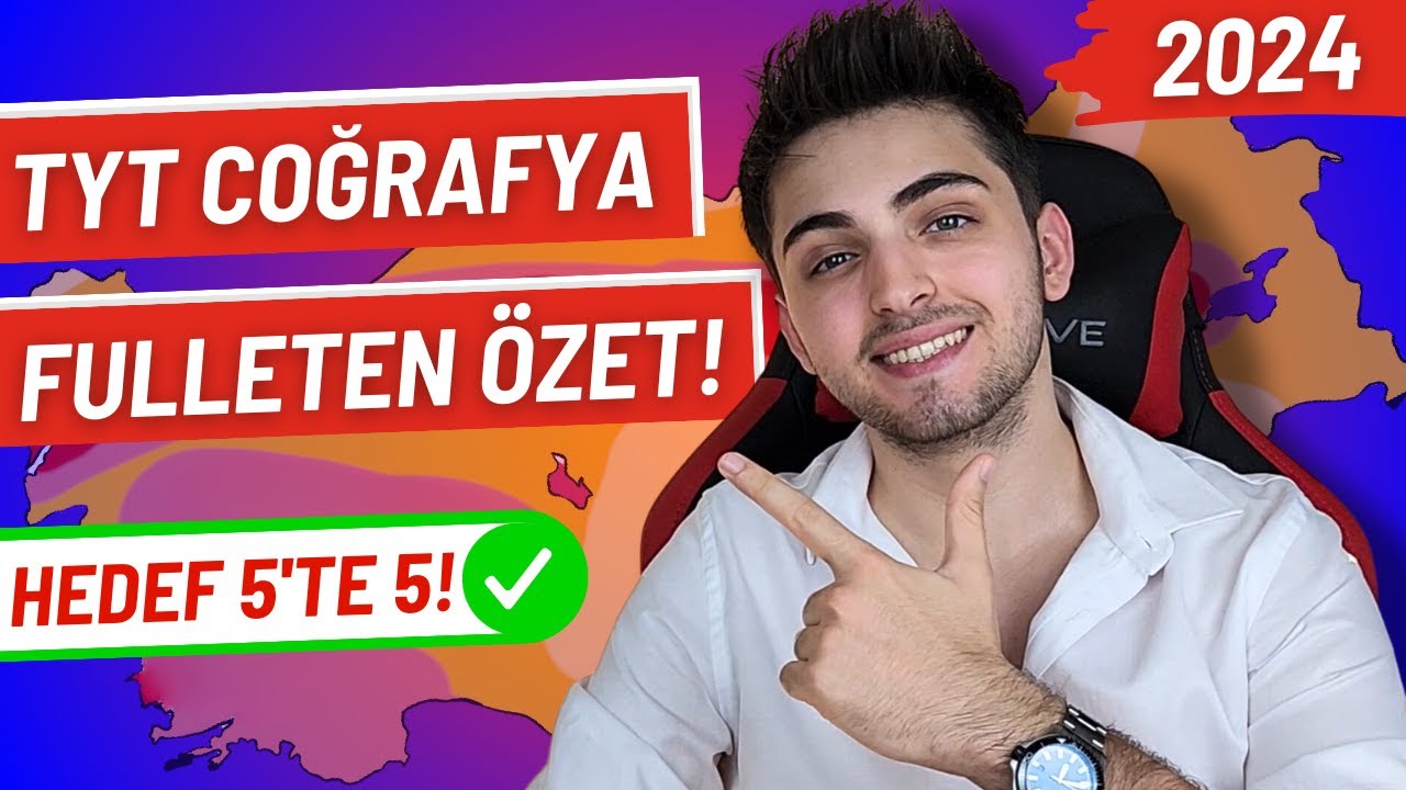 TYT COĞRAFYA FULLETEN SON TEKRAR! 🔥| Bunları Bilmeden Sınava Girme! | #yks #tyt