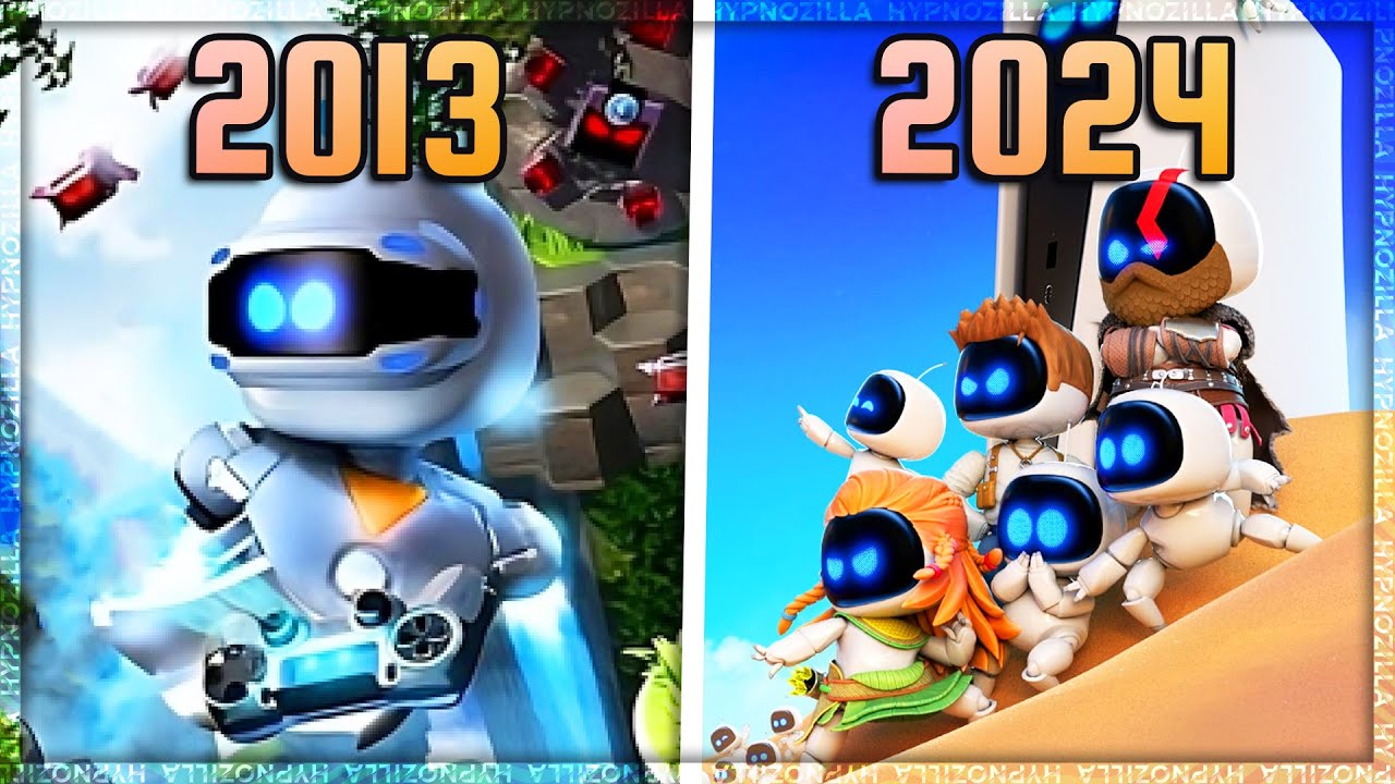 Эволюция игр Astro Bot [2013-2024]