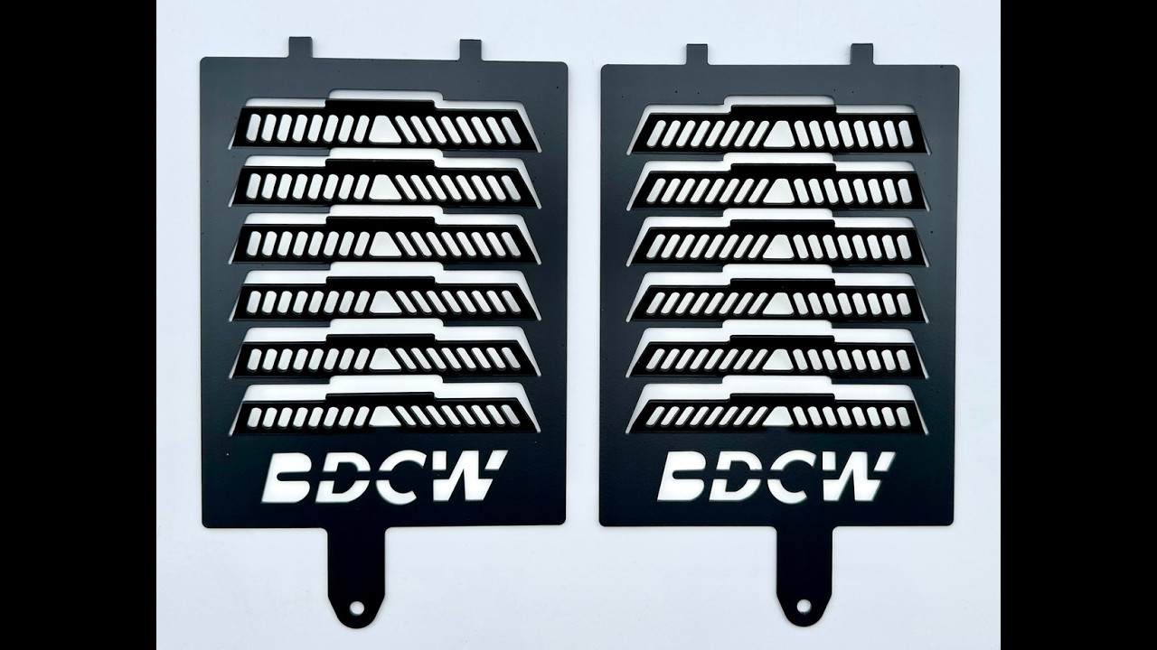 BDCW Radiator Guards for BMW R1300GS and R1300GSA