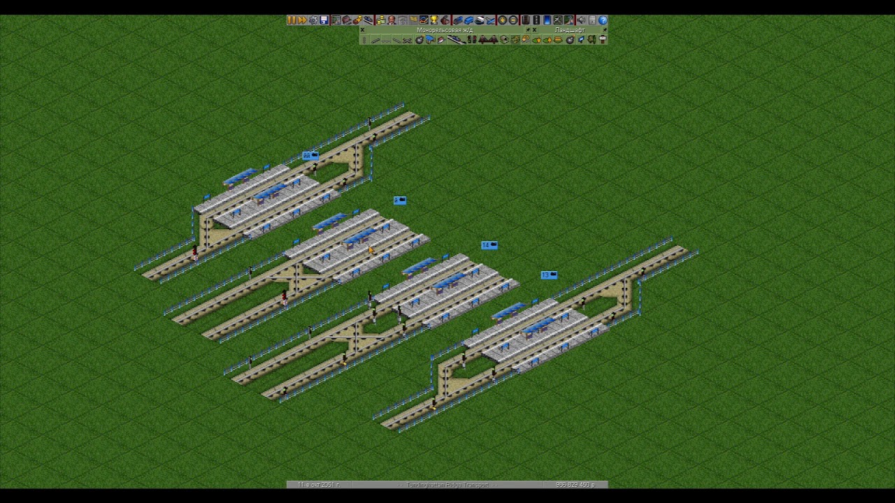 OpenTTD #11 Гайд для новичков: подъездные пути станции