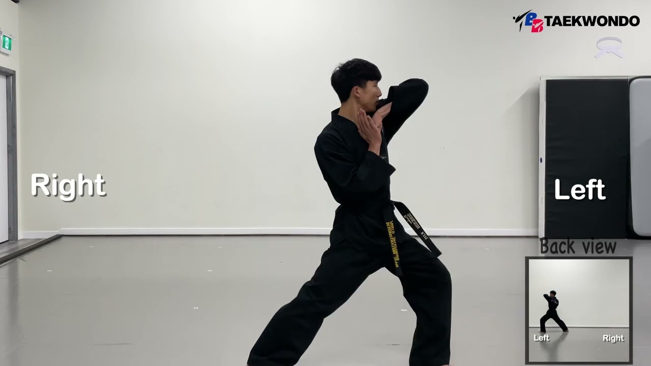 Pattern 5 (Full version) - Poomsae 5 by BB Become Better Taekwondo