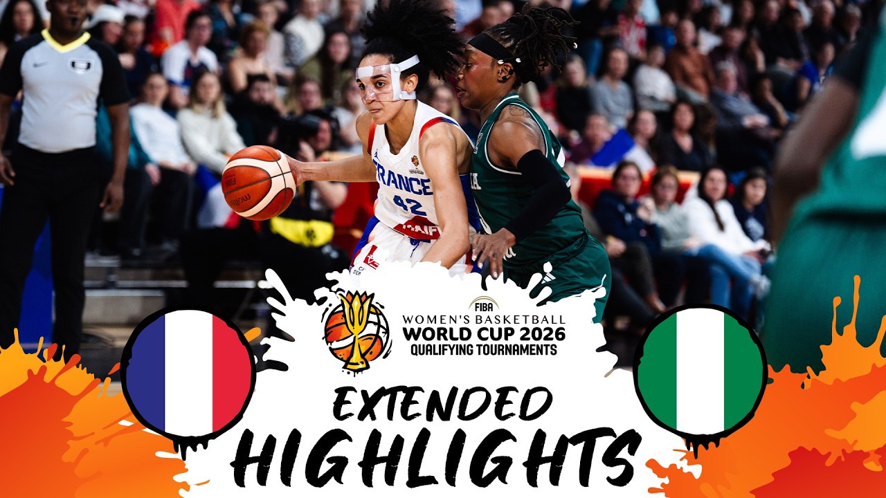 France 🇫🇷 v Nigeria 🇳🇬 | Extended Highlights | #FIBAWWC 2026 Qualifying Tournament