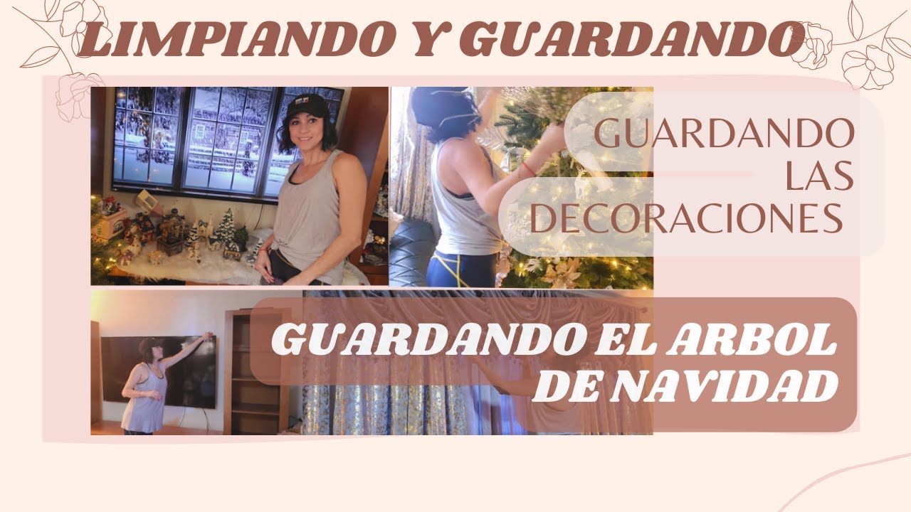 COMO GUARDAR LA DECORACIÓN NAVIDEÑA | COMO ALMACENAR DECORACION