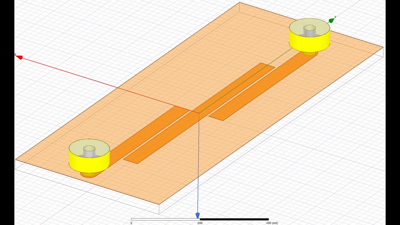 EECS 430: Adding Coaxial Connectors to HFSS Simulations