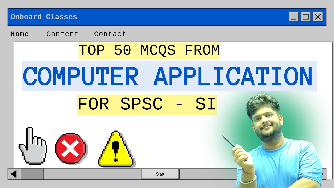 Computer MCQs Discussion for SPSC SI Exam | Important Questions & Explanations .