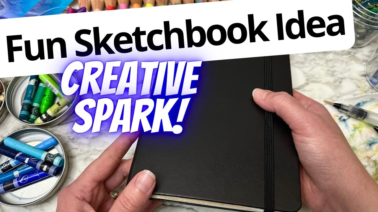 🎨 A FUN NEW SKETCHBOOK IDEA💡 One Thing→ 4 Different Ways