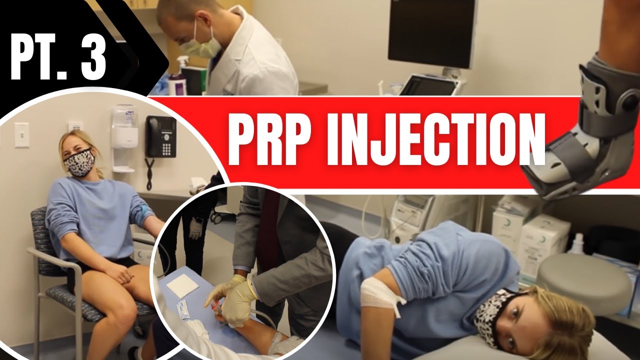 Моя инъекция PRP в лодыжку