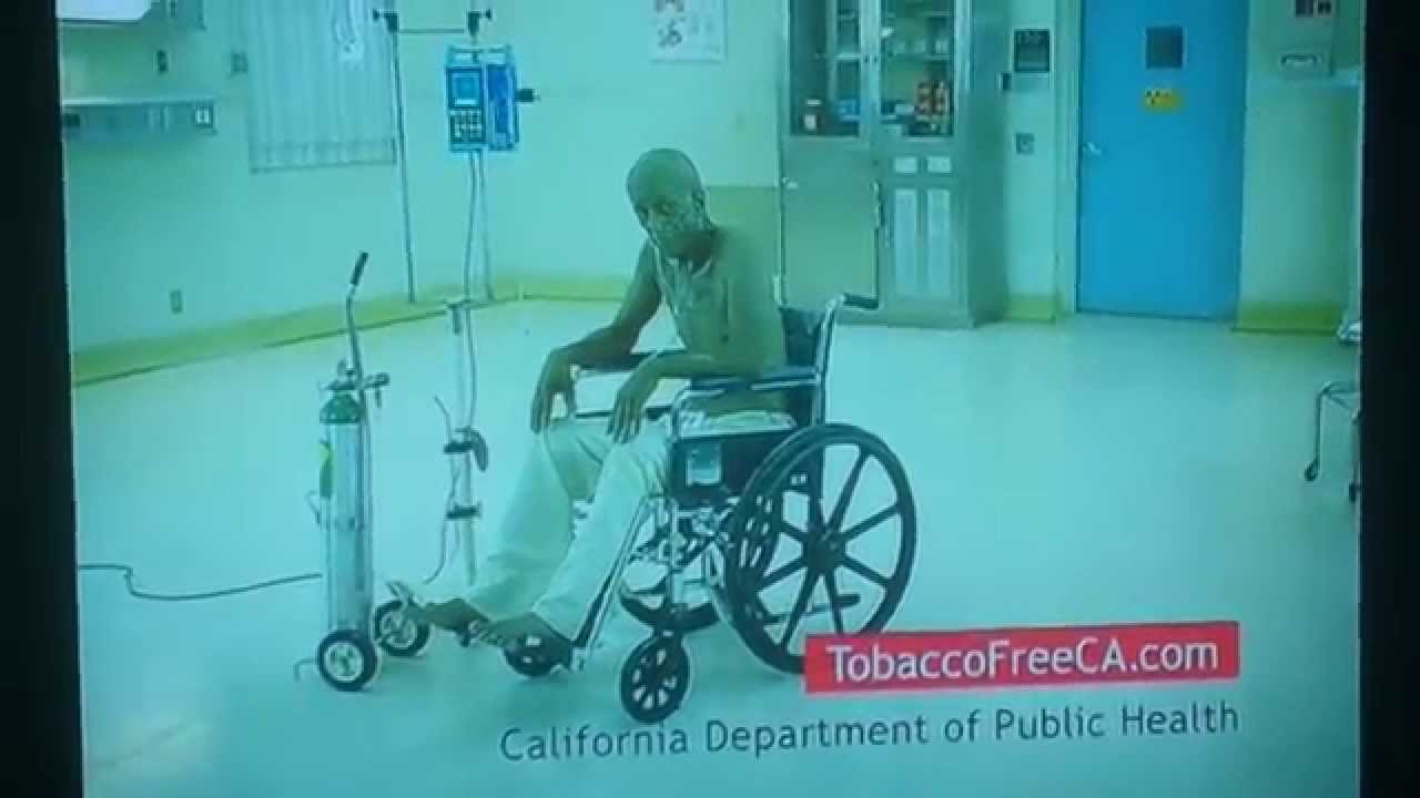 Dont smoke Tobacco or cigarette commercial