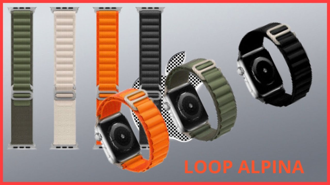 Smartwatch Pulseira Loop Alpina Aplle Watch