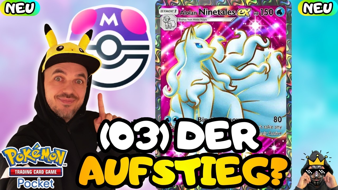 🤔 WIE STARK IST ALOLA VULNONA WIRKLICH? 😱 @MaskedZorua | Pokemon TCG Pocket Ranked