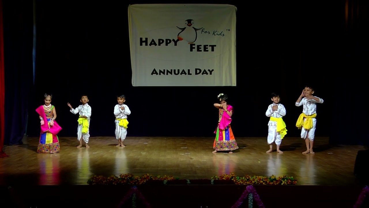 Mere Desh Ki Dharti - Performance by Nursery kids - Happy Feet for Kids Annual Day 2024