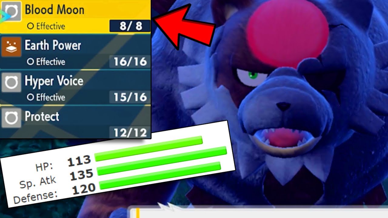 Blood Moon Ursaluna is Ridiculous Competitively