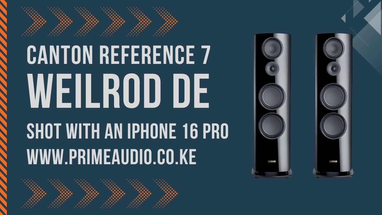 Canton Reference 7 Demo by Prime Audio Solutions at Weilrod Germany
