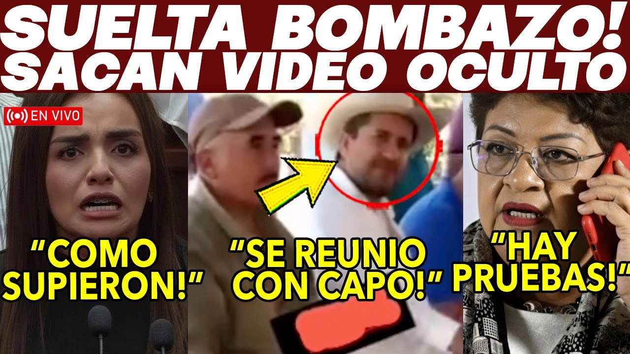 URGENTE! SALE VIDEO OCULTO! ACUSAN A CARLOS MANZO. SE REUNION CON C4PO. ERNESTINA APRIETA.