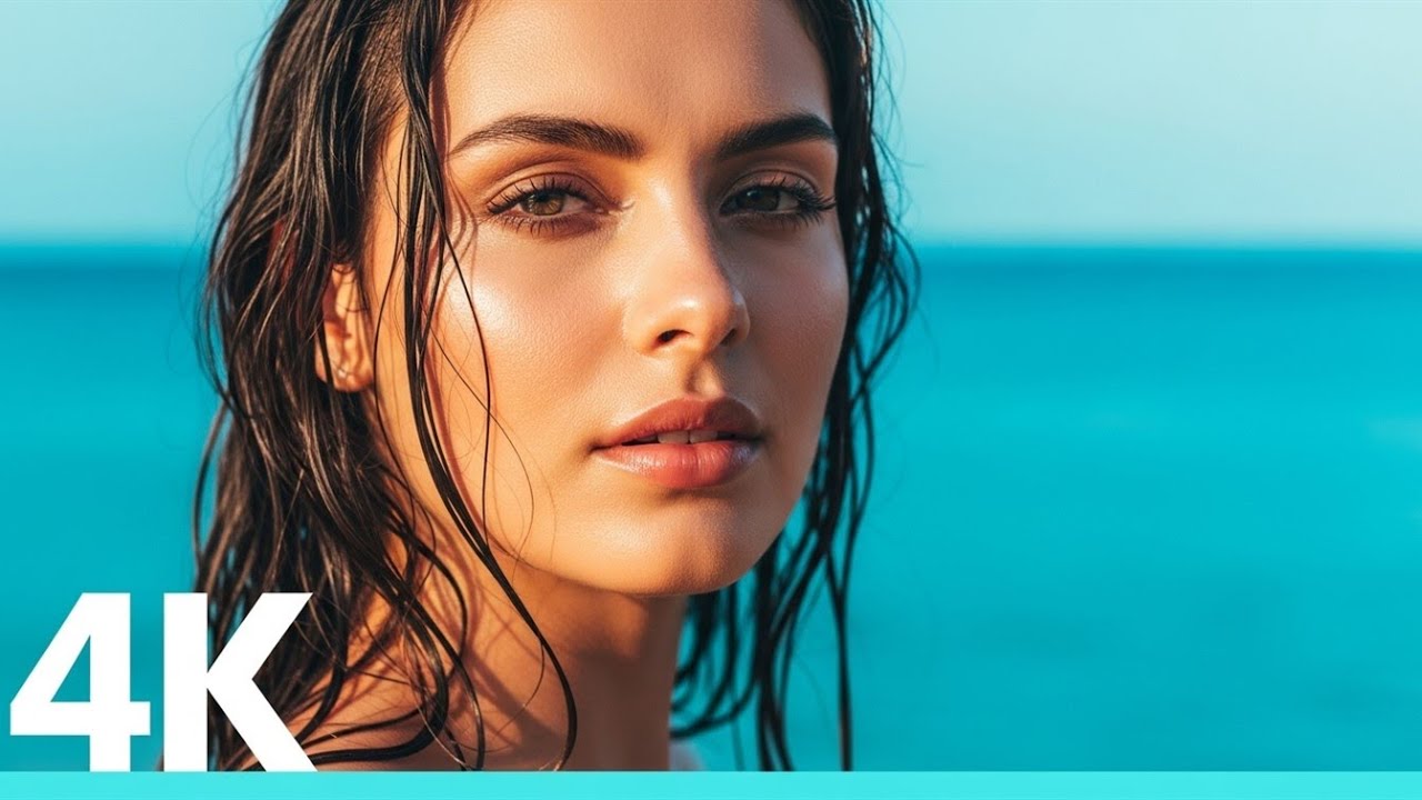 Relaxing Tropical Beach Deep House Lounge 2025 🌴 Summer Ocean Mix 4K