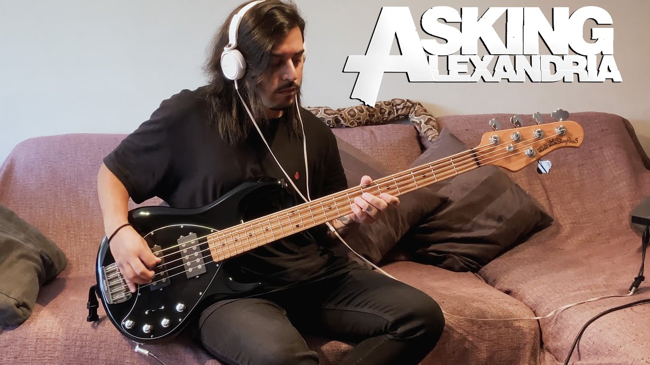 Asking Alexandria - If You Can't Ride Two Horses At Once You Should Get Out Of The C... (Bass cover)