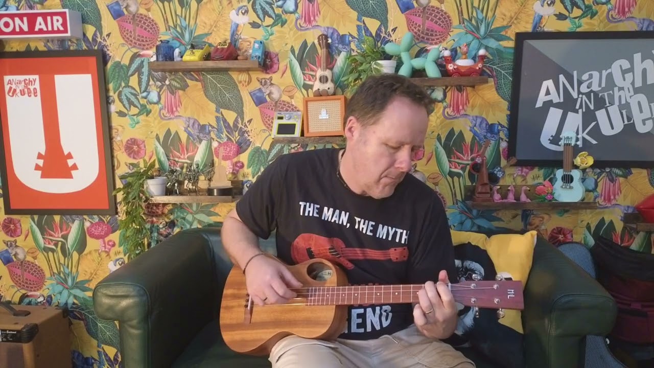 I Say a Little Prayer on Baritone Ukulele.
