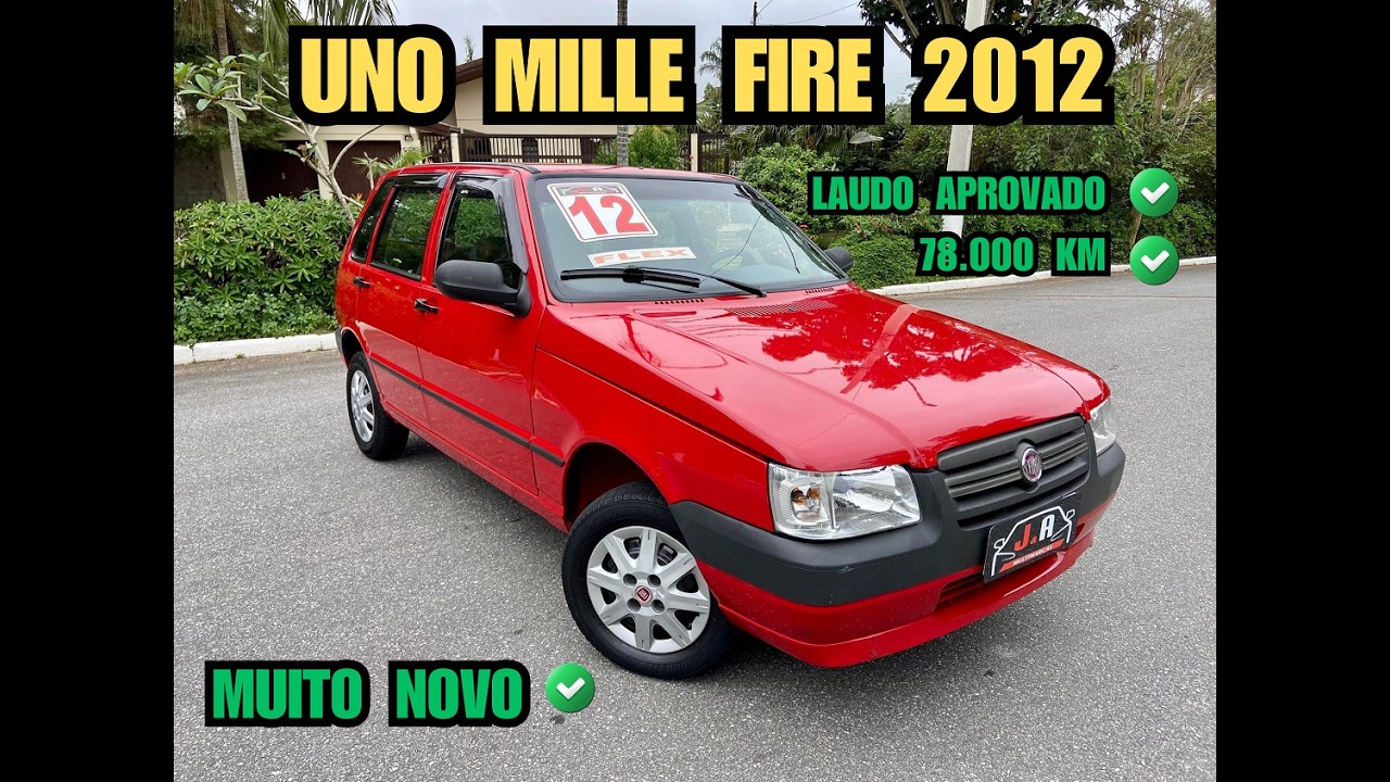 Fiat Uno Mille Fire 1.0 Flex Economy 2012 - 4 Portas
