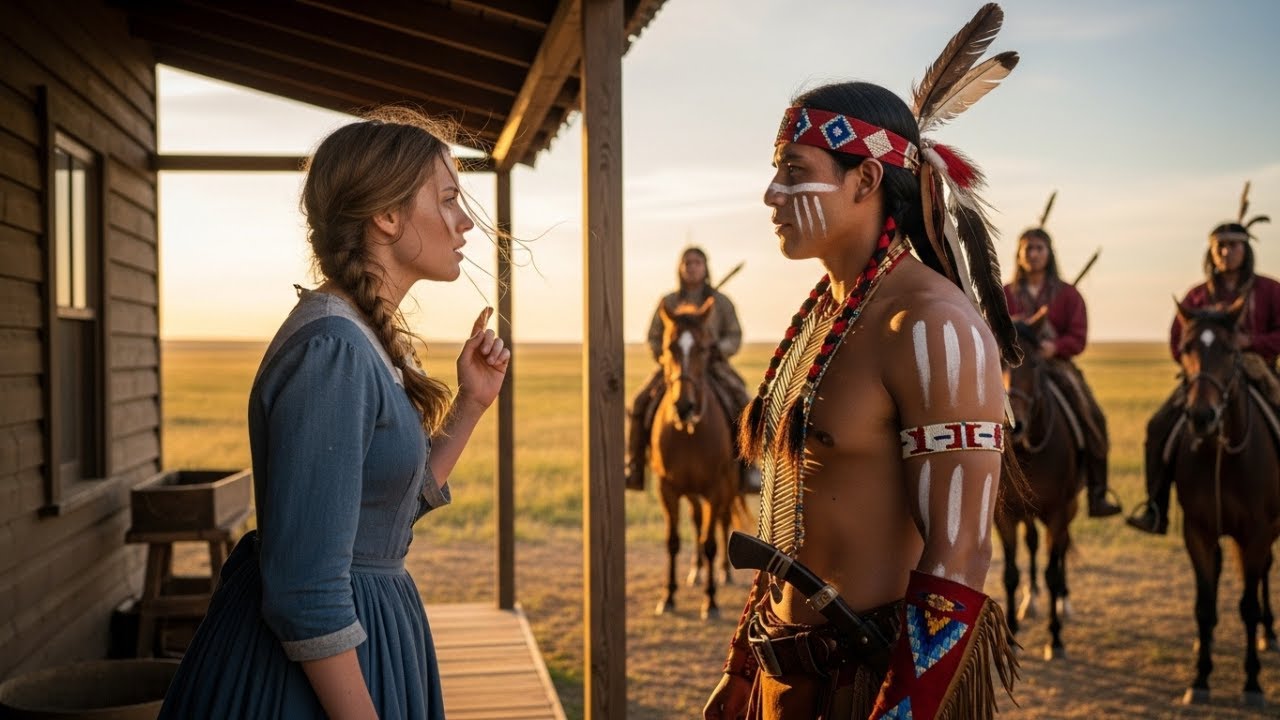 A Comanche Chief Smirked When a Settler’s Wife Whispered “You Don’t Scare Me!” — What Follows…