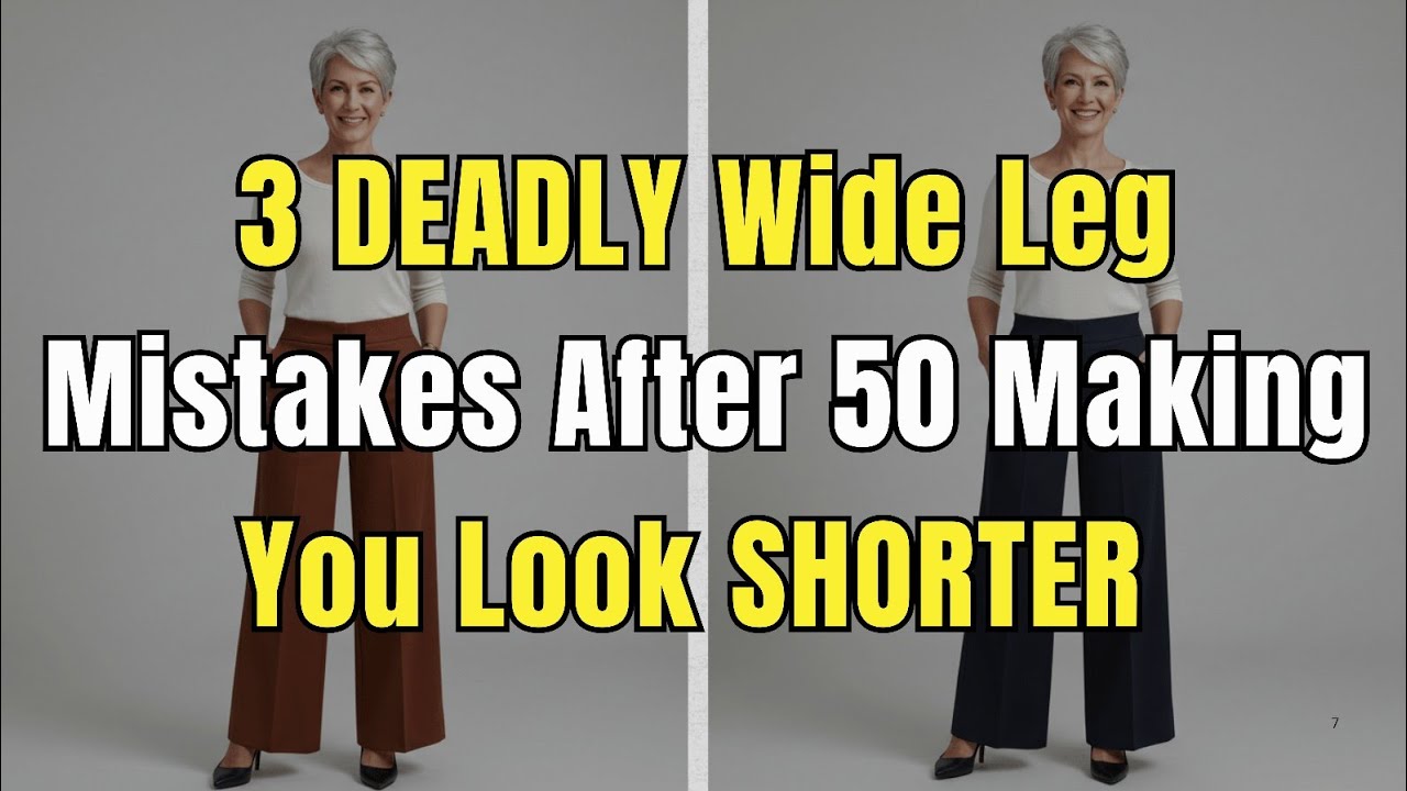 STOP Wearing These Pants! They Make You Look SHORTER (Wide Legs Explained)