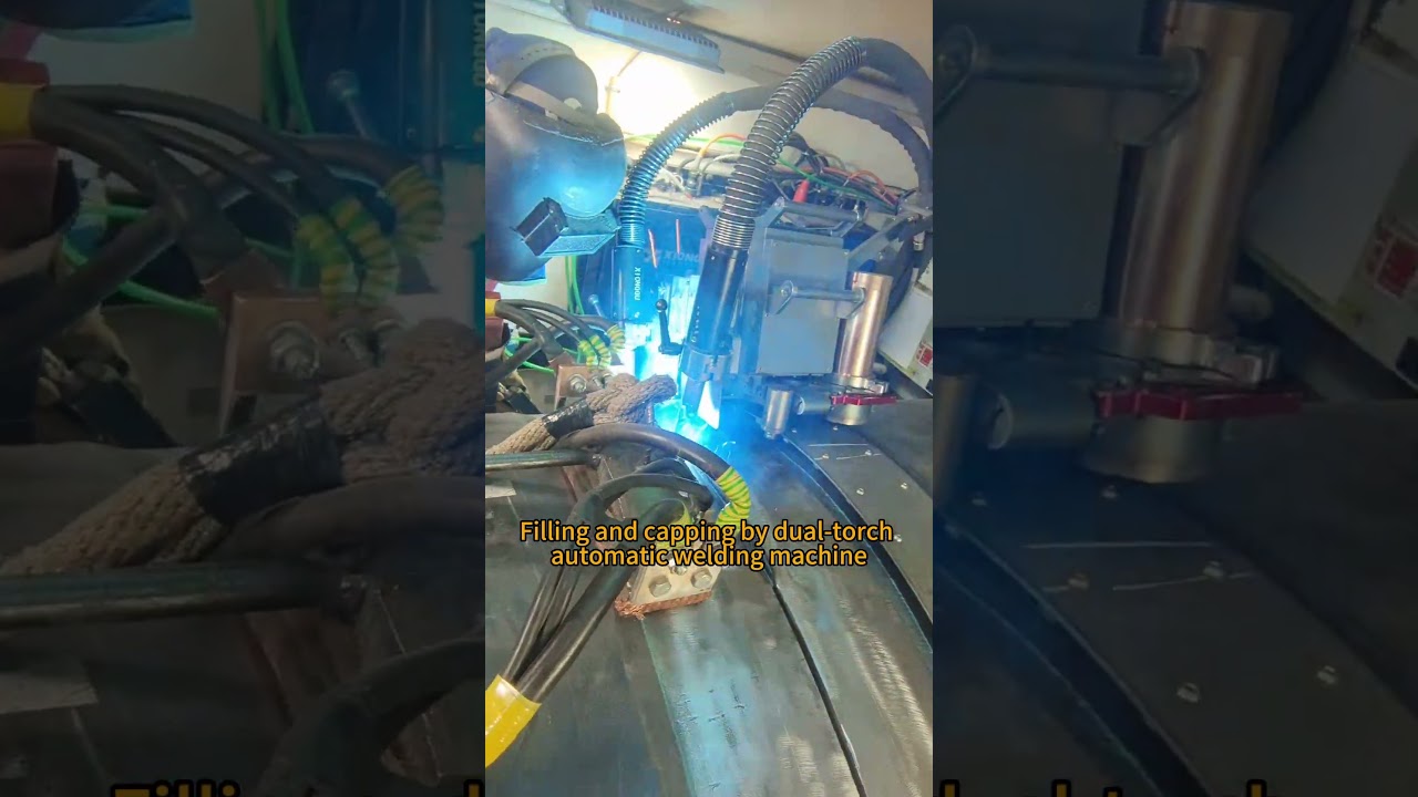 Natural gas pipeline &ndash; root pass in 90 seconds with internal welding machine + dual‑torch fill