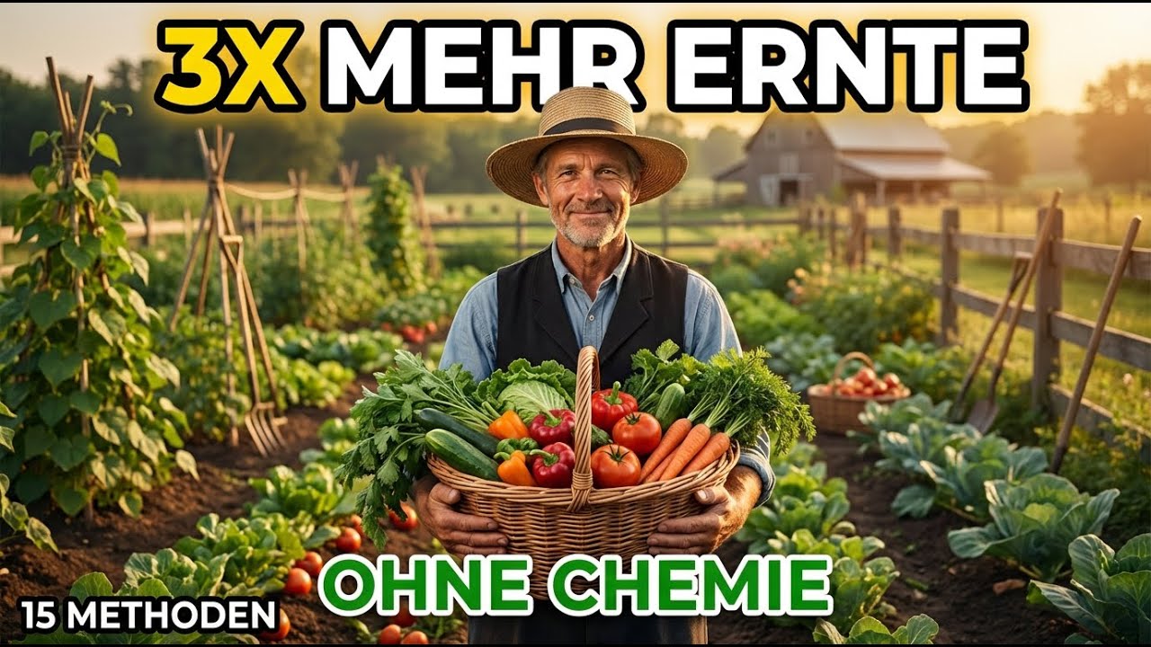 15 Amish-Grundlagen, Die Ernten Verdreifachen Ohne Chemie — Das System Hat Es Versteckt
