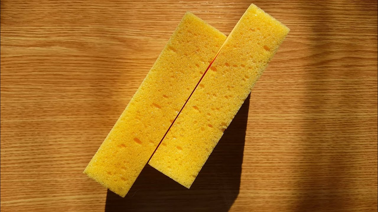 Dry sponges rubbing, tapping, scratching & squeezing |WATCH IN HD|
