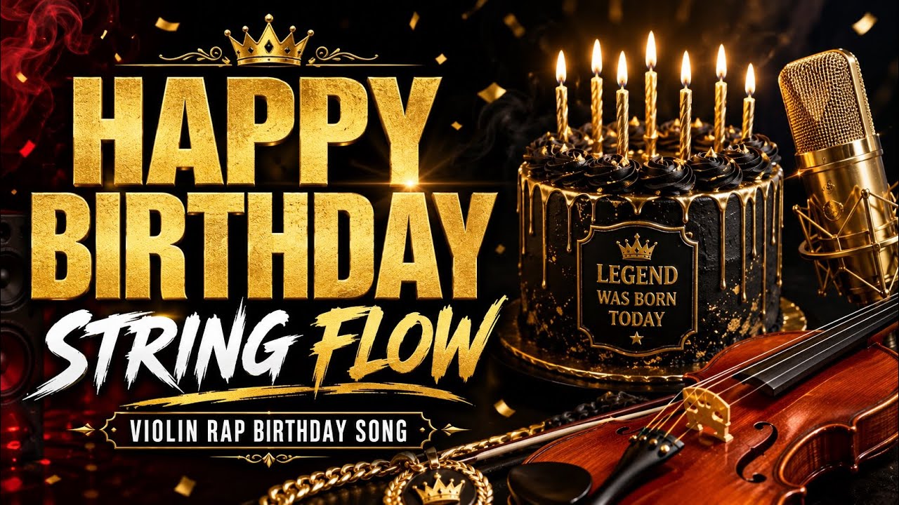 Happy Birthday String Flow 🎻🔥 | Violin Rap Birthday Song