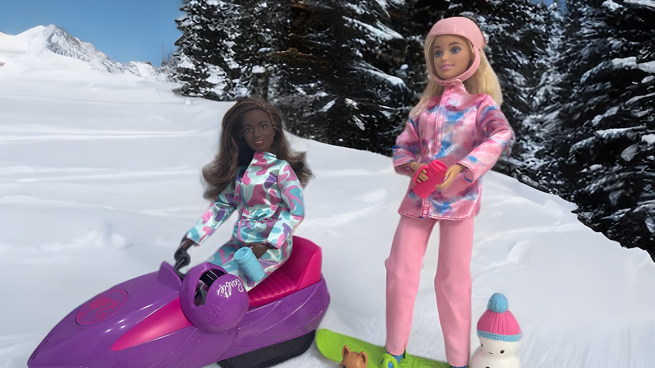 Распаковка кукол Barbie. Зимняя коллекция #doll #barbie #barbiedoll #распаковка 