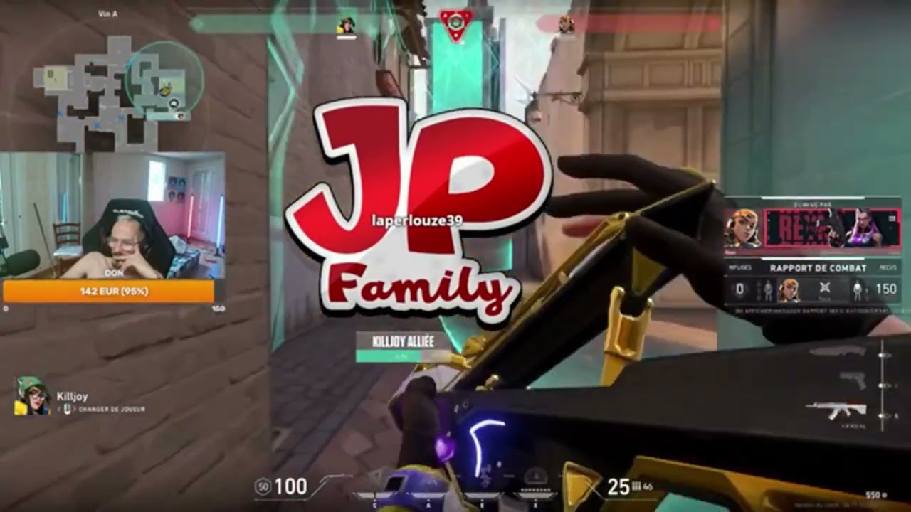 JP rage sur valorant comme d'hab mdr