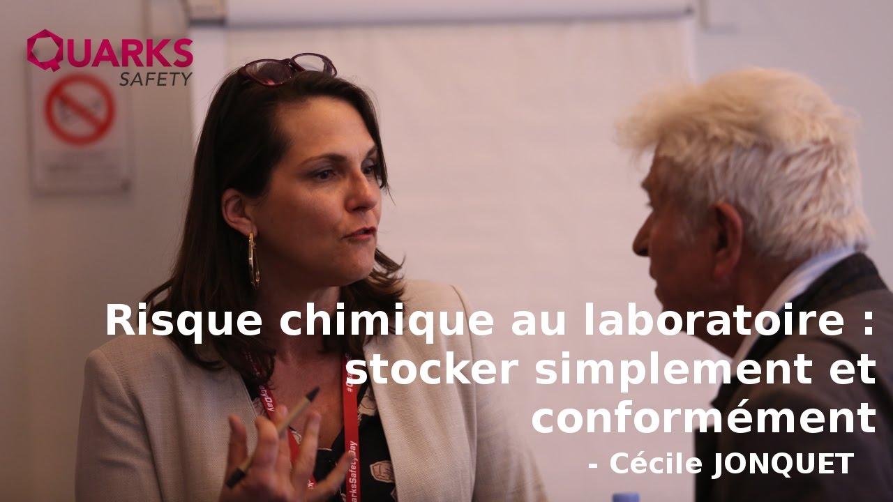 Risque chimique au laboratoire : stocker simplement et conformément - Cécile JONQUET