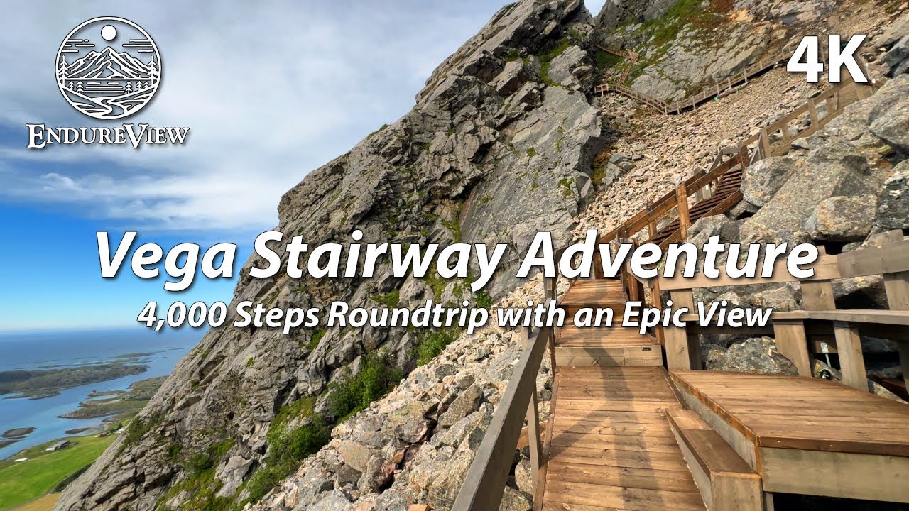 Virtual Run: Conquer 2,000 Steps at Norway&rsquo;s Epic Vega stairs! 🏞️ Vega Stairway Adventure